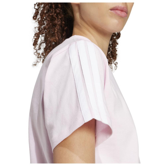 Adidas Γυναικεία κοντομάνικη μπλούζα 3-S Single Jersey Tee Adidas Γυναικεία κοντομάνικη μπλούζα 3-S Single Jersey Tee